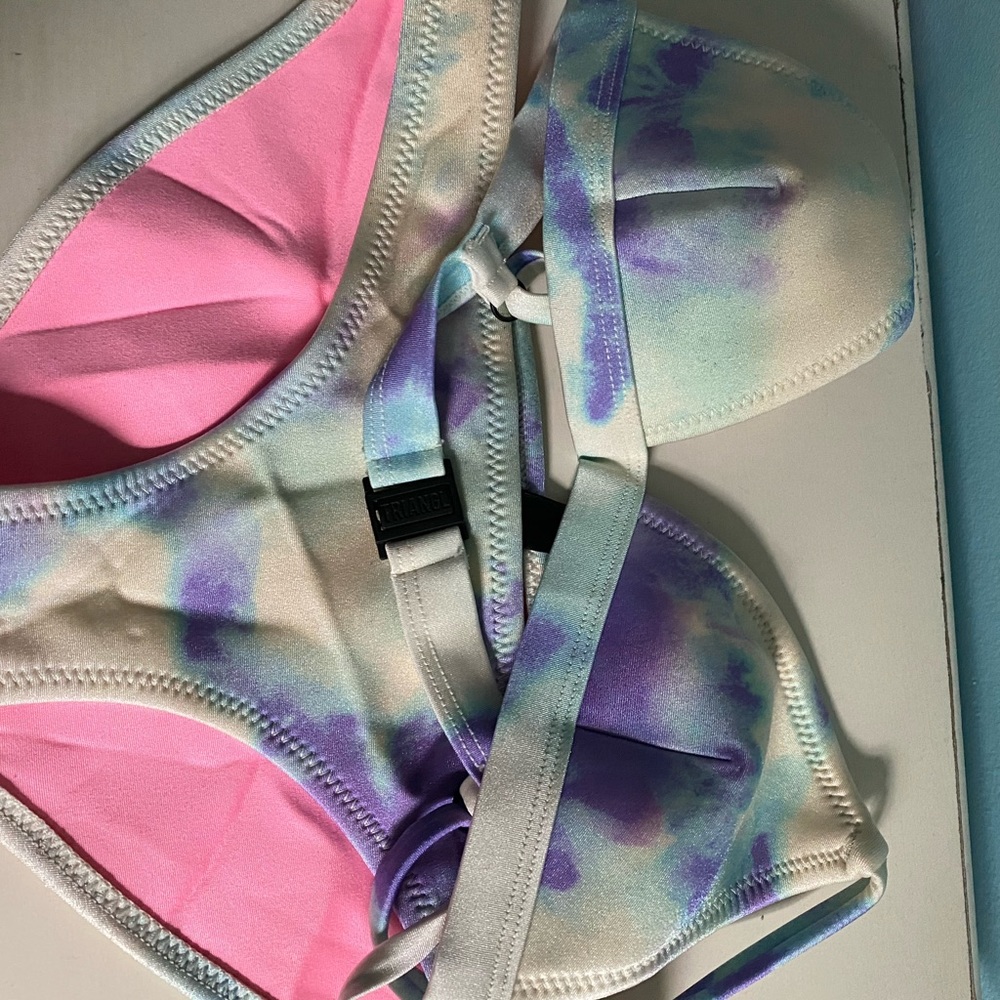 Triangl Tye Die Bikini Set